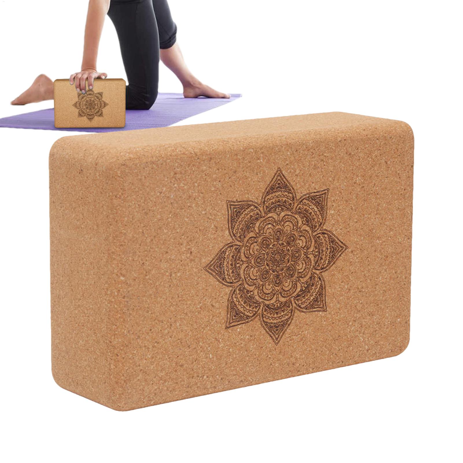 Yoga Block Cork - Cork Yoga Block EVA Gym Blocks