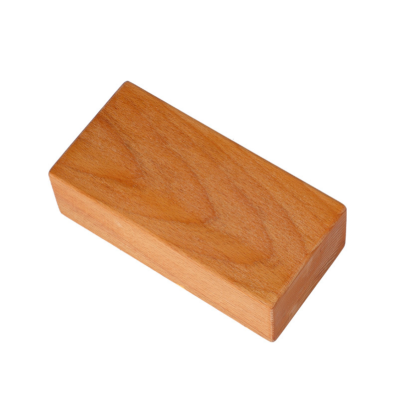 Natural Beech Wood Yoga Blocks - Yoga Block Cork review and price