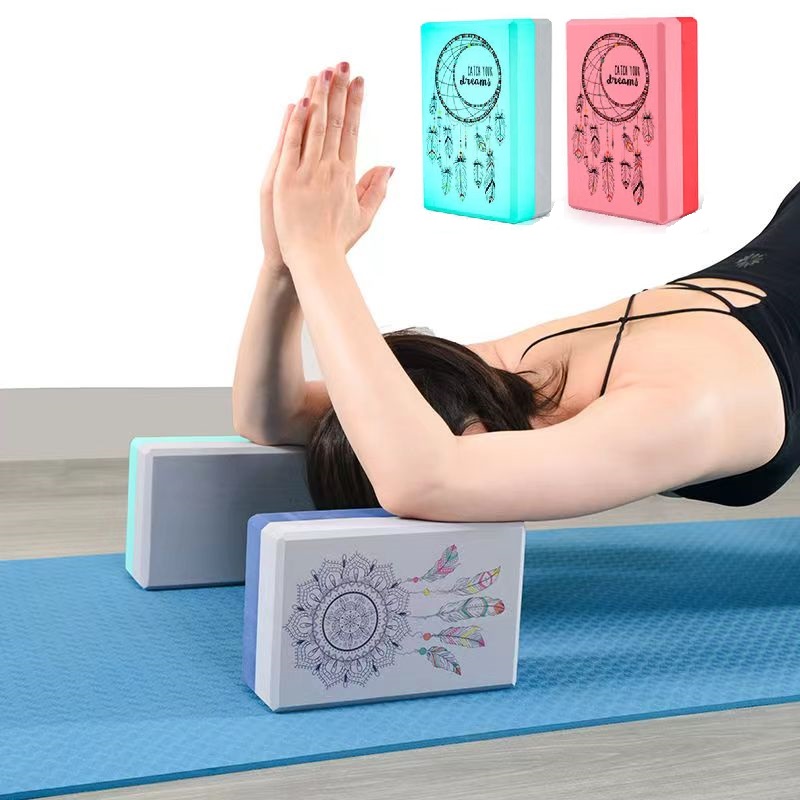 Two Colors EVA Yoga Blocks Gym - Pilates Yoga Block review and price