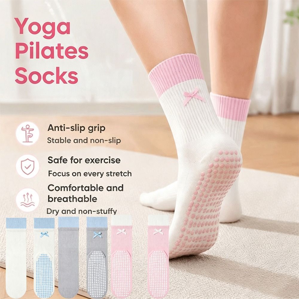 New Cotton Yoga Socks Non Slip - Pilates Yoga Y Barre review and price