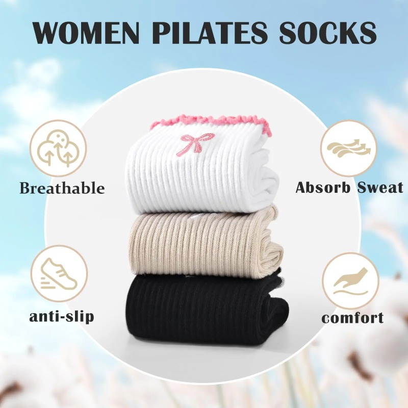 Professional Yoga Socks, Cotto - Pilates & Yoga En Talavera Raquel Díaz review and price