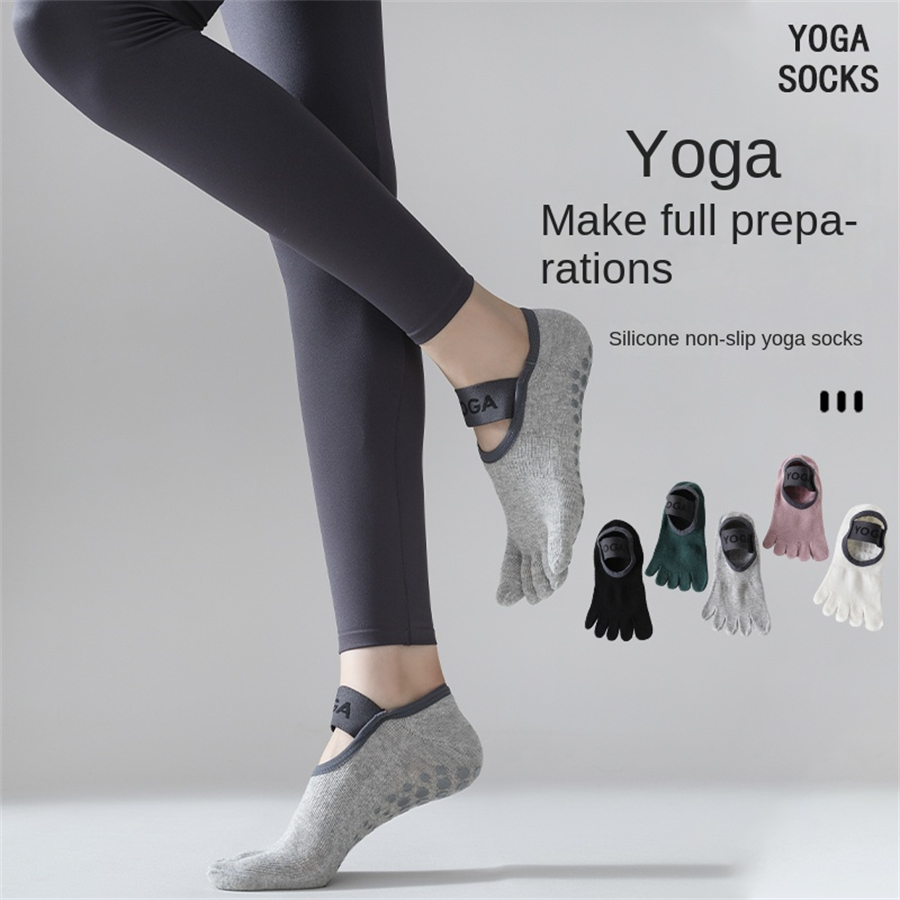 Anti-slip Pilates Socks with 5 - Pilates Yoga Barre review and price