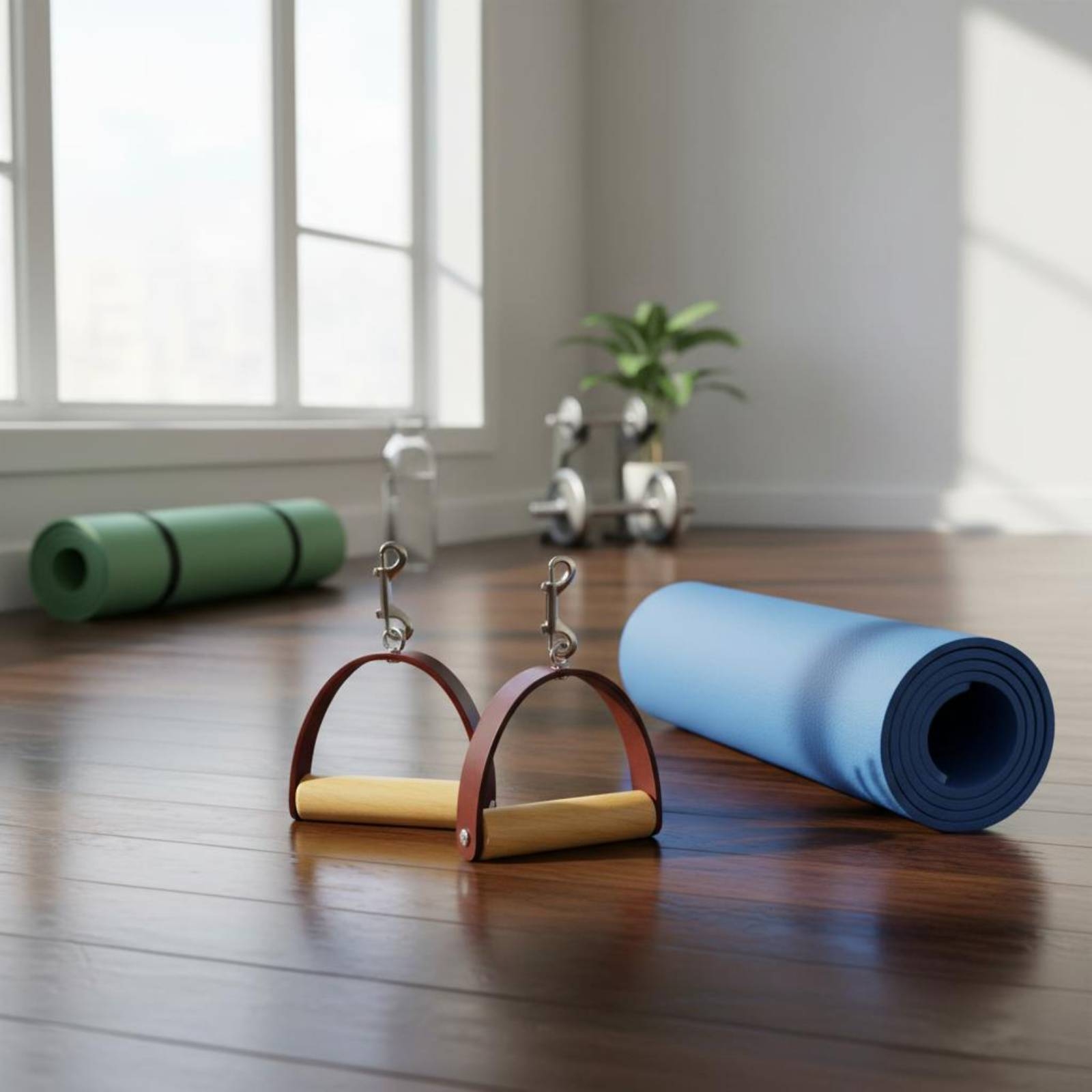2Pcs/Set Pilates Leather Handl - Pilates & Yoga En Talavera Raquel Díaz review and price
