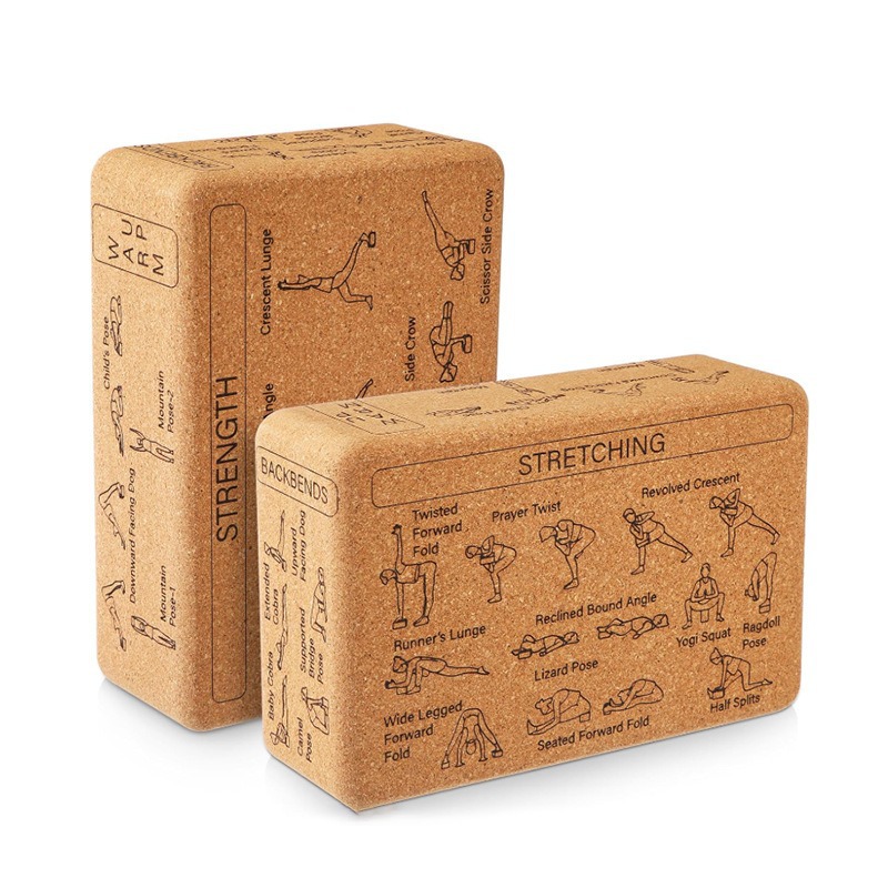 High‑Density Natural Cork Yoga - Yoga Block Cork review and price