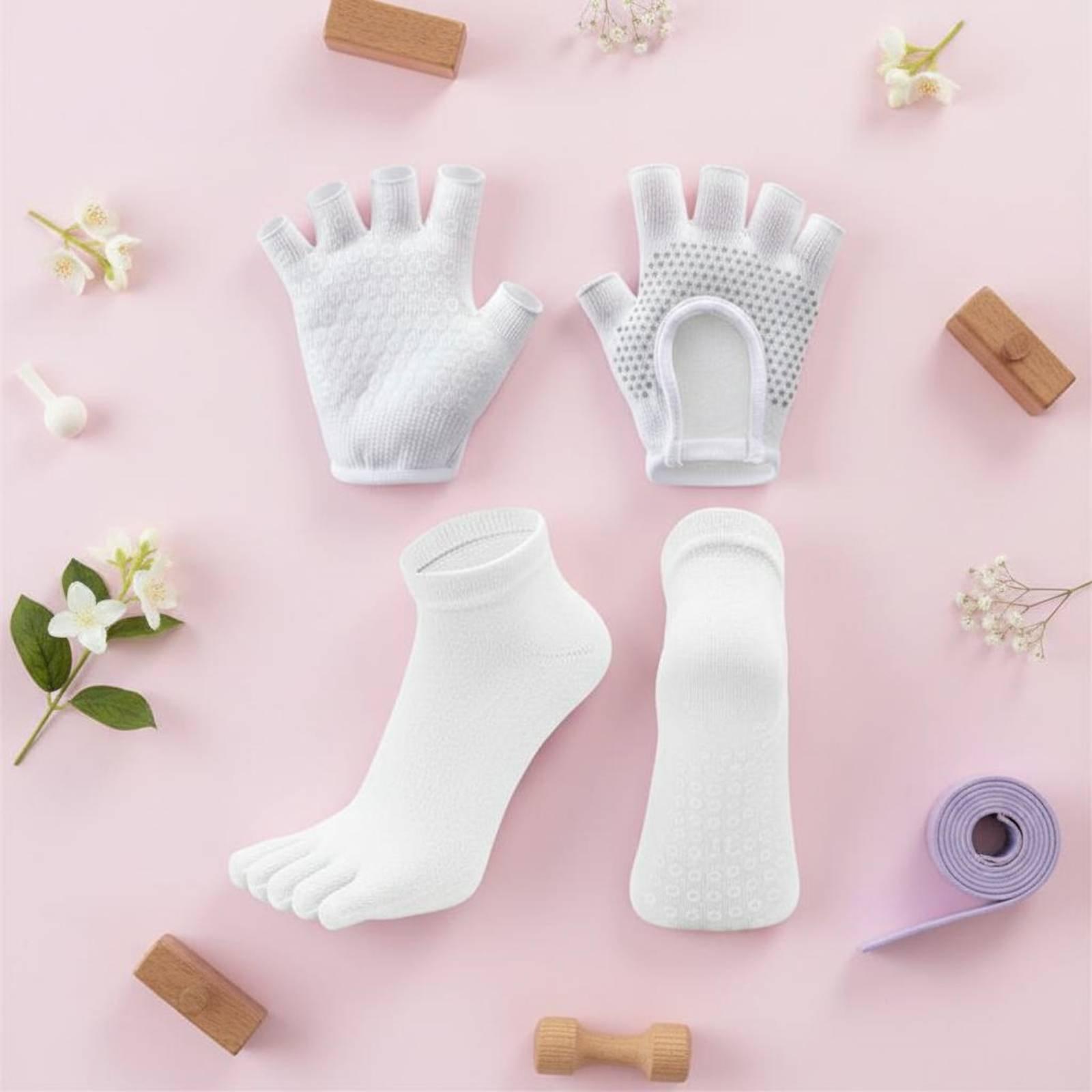 Women Sport Socks Silica Grip  - Pilates Yoga Class review and price