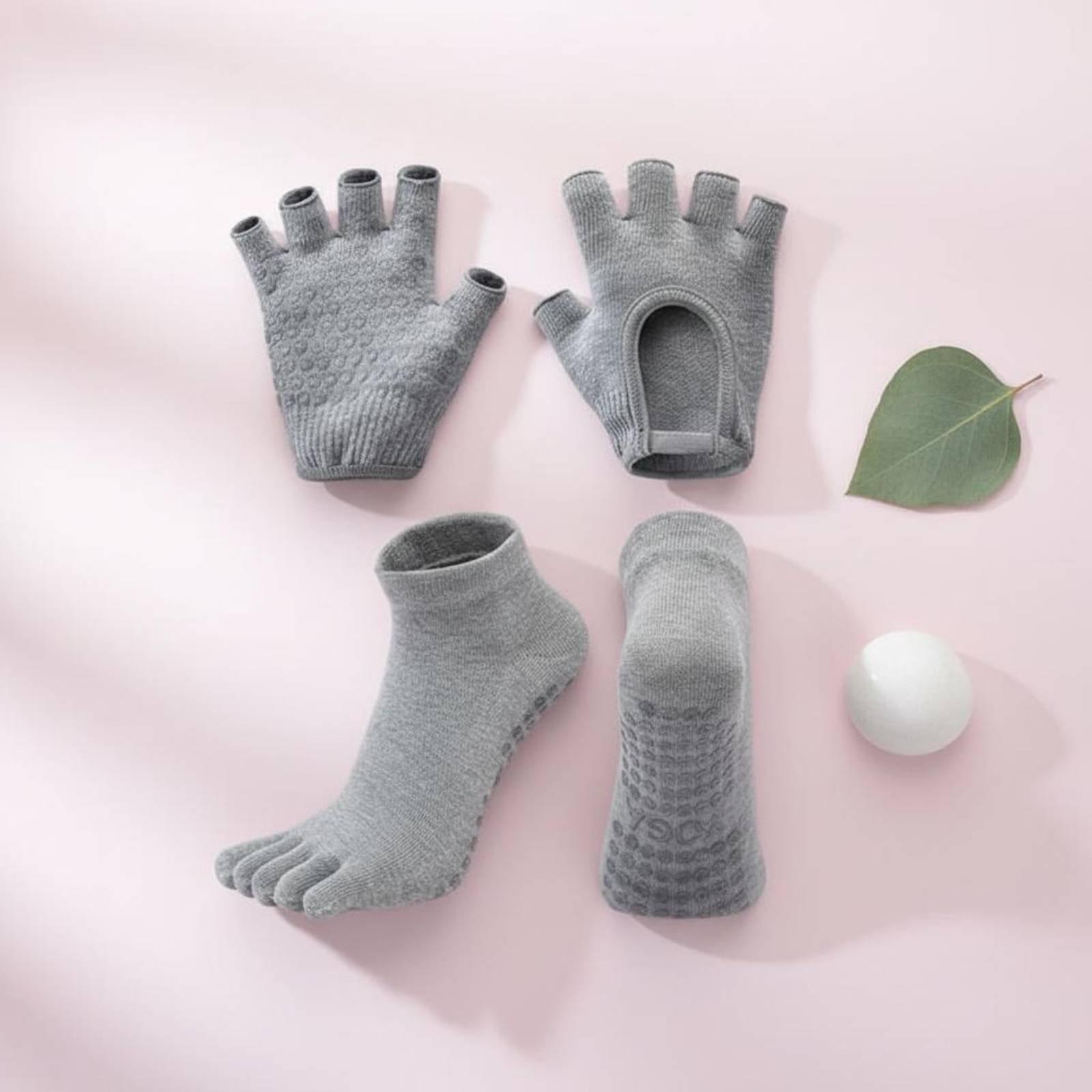 Women Sport Socks Silica Grip  - Pilates Yoga Class review and price