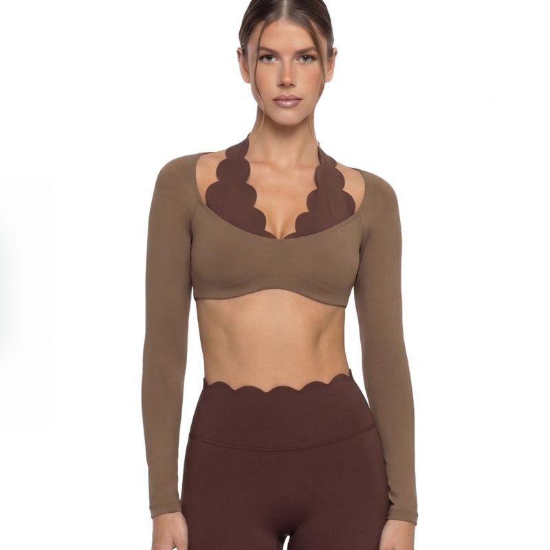 Fake Two-piece Color-blocked Y - Pilates Yoga Block review and price