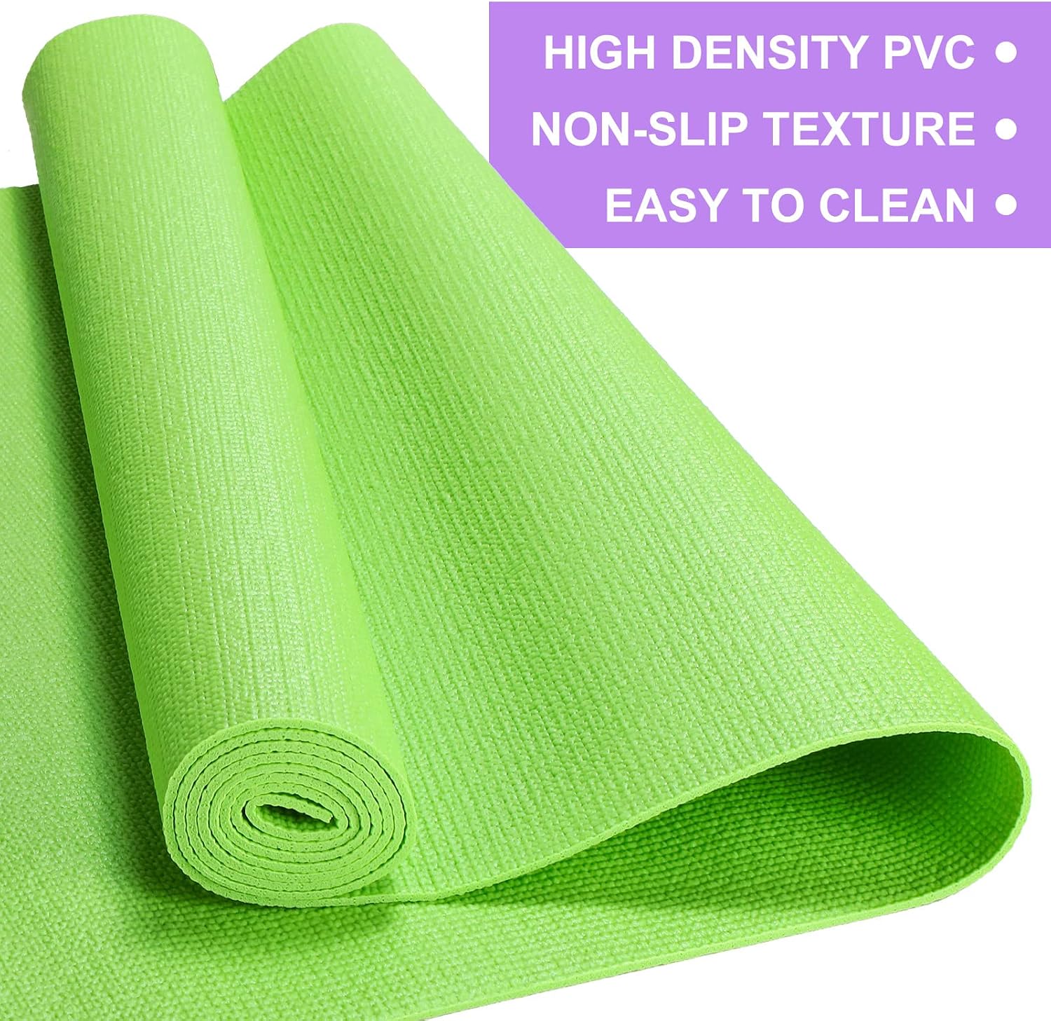 3 mm Thin Yoga Mats Lightweigh - Pilates Yoga Class review and price
