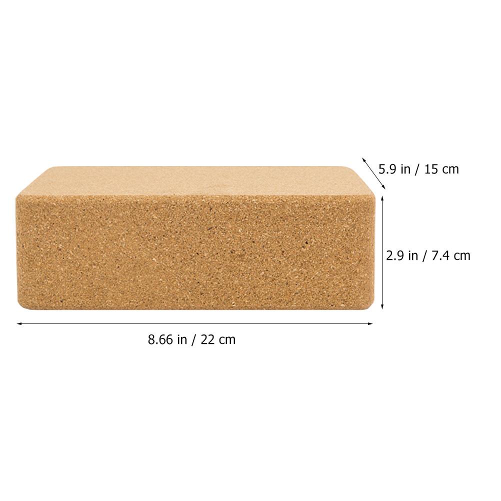 High Density Natural Cork Yoga - Yoga Block Cork review and price