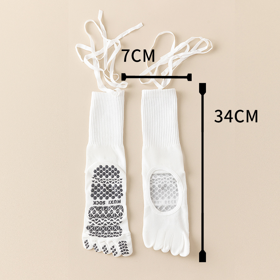 Women's Lace-Up Grip Yoga Sock - Pilates Yoga Origin review and price