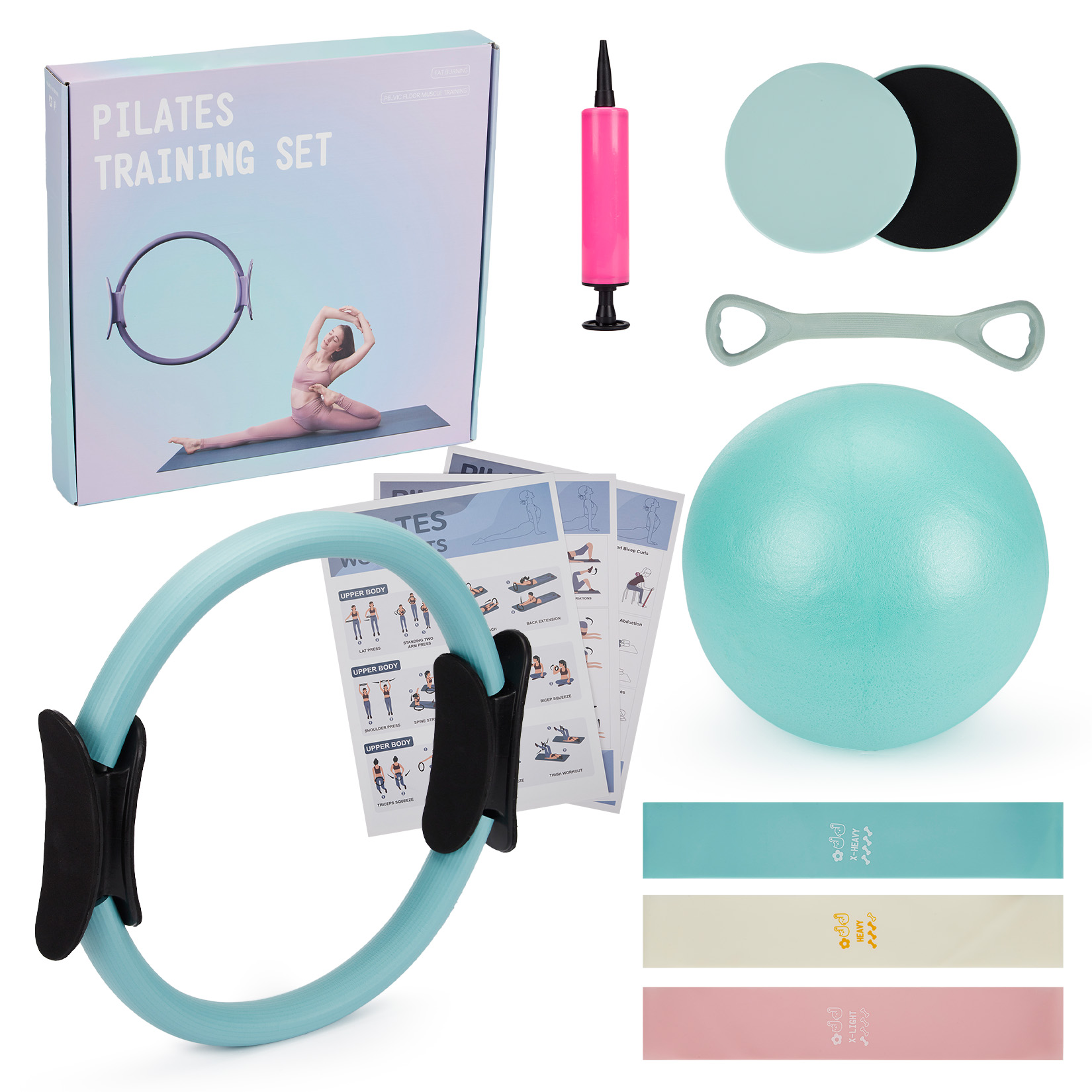 Pilates Training Set, 6-in-1 P - Pilates Yoga Ring review and price