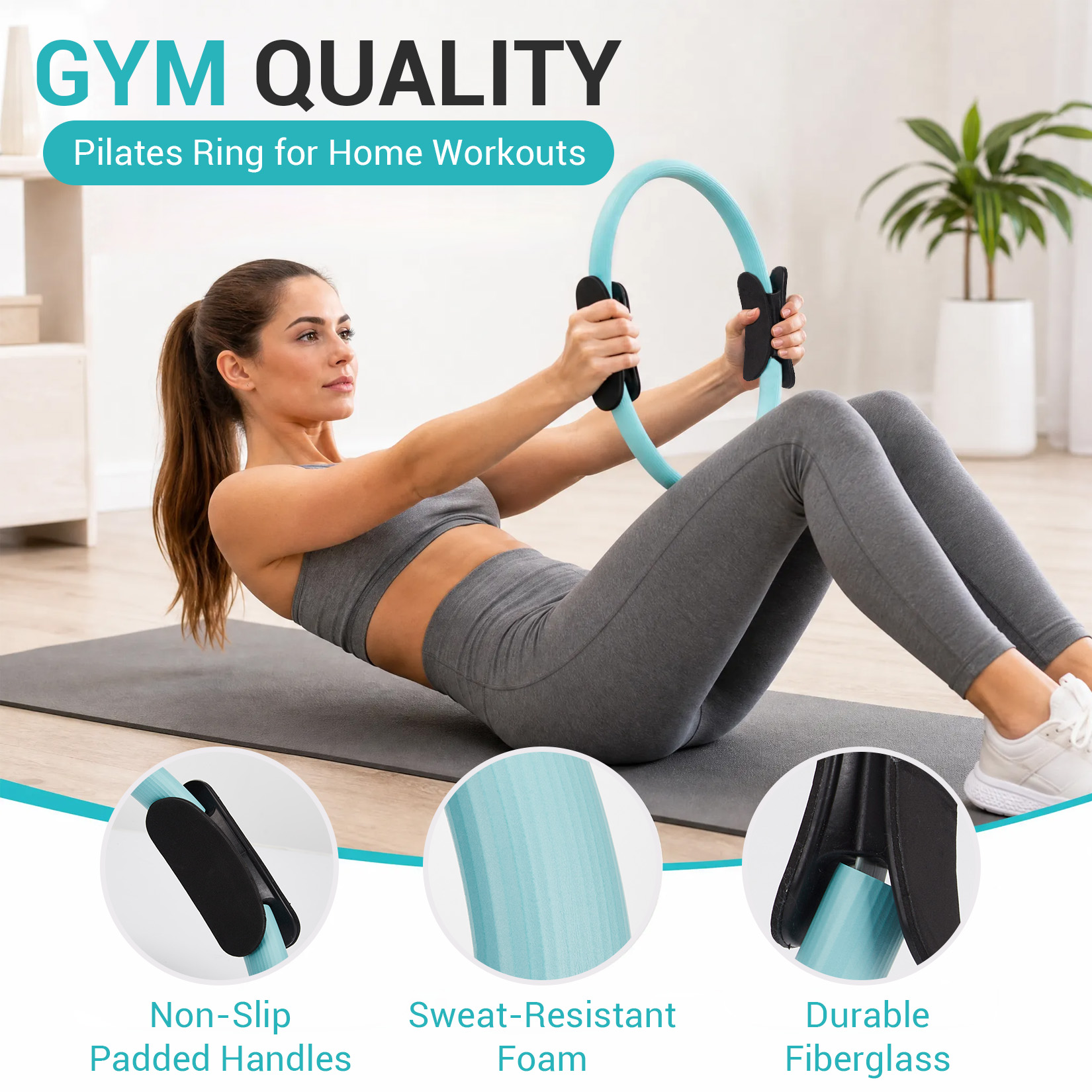 Pilates Training Set, 6-in-1 P - Pilates Yoga Ring review and price