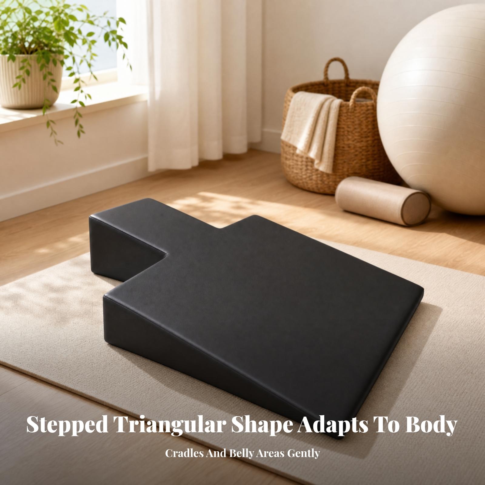 Ergonomic Pregnancy Yoga Cushi - Pilates Yoga Class review and price
