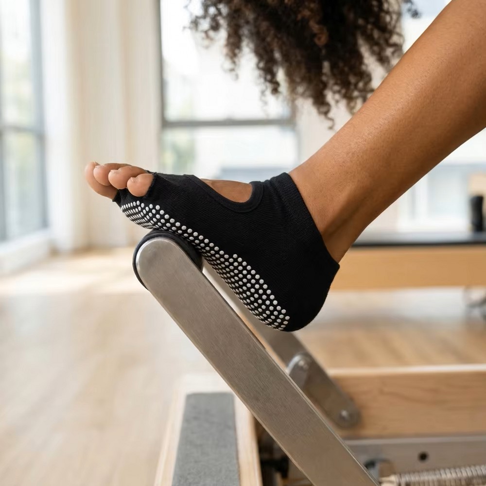 Backless Five Toe Yoga Socks O - Pilates Yoga Home review and price