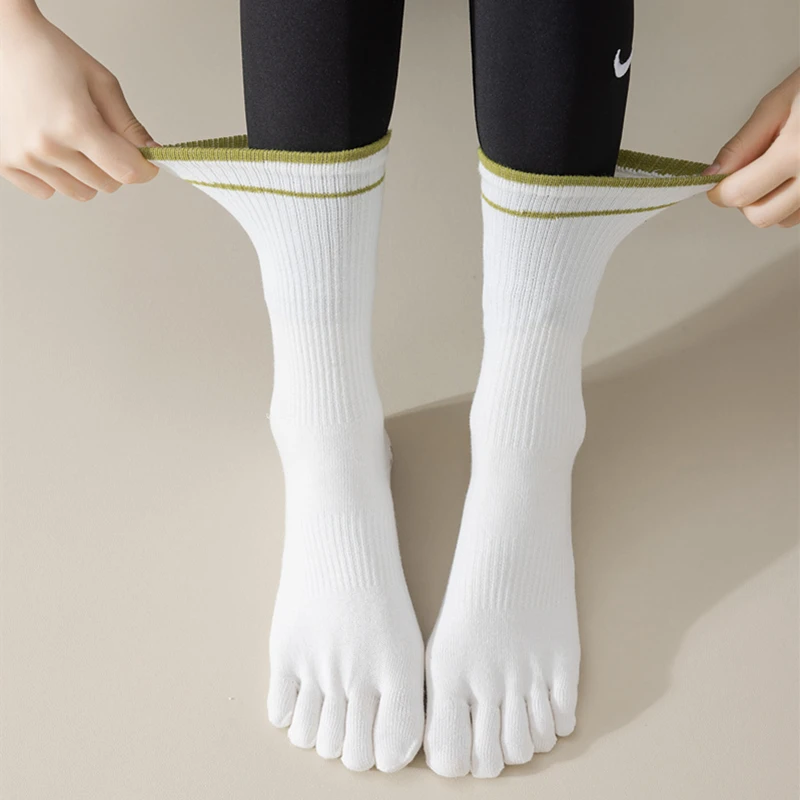 1 Pairs New Five Toe Silicone  - Pilates Yoga Hose review and price
