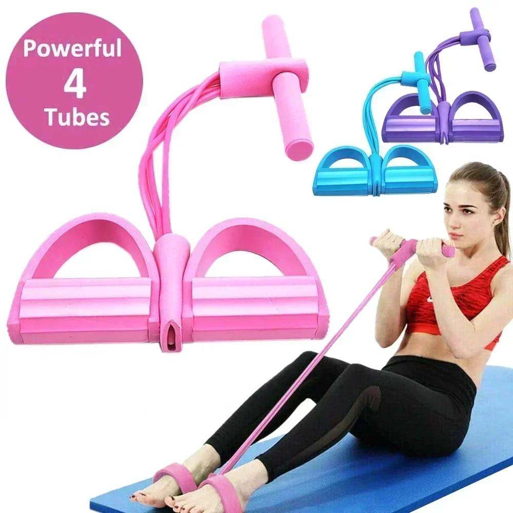 4/6 Level Resistance Band Elas - Pilates Yoga Bar review and price